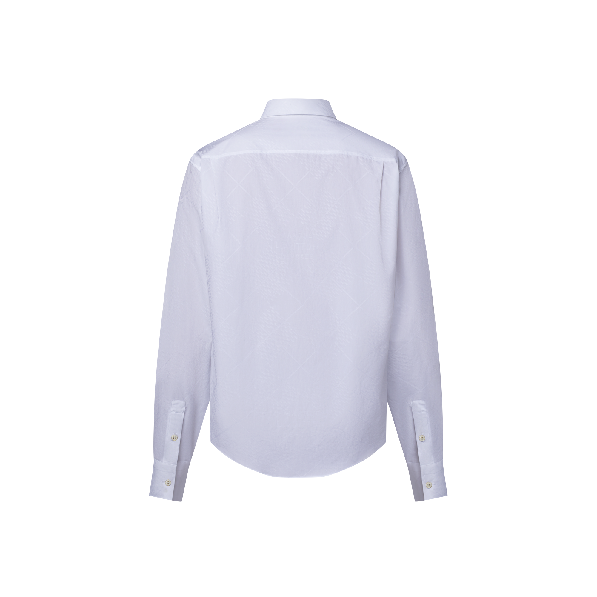 Camicia a maniche lunghe in cotone  Uomo Abbigliamento Camicie | LOUIS VUITTON (Zoom prodotto)