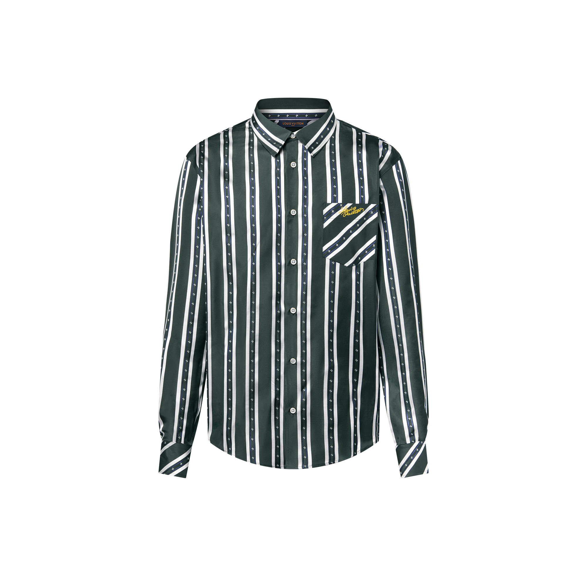 Camicia a maniche lunghe in seta  Uomo Abbigliamento Camicie | LOUIS VUITTON (Zoom prodotto)