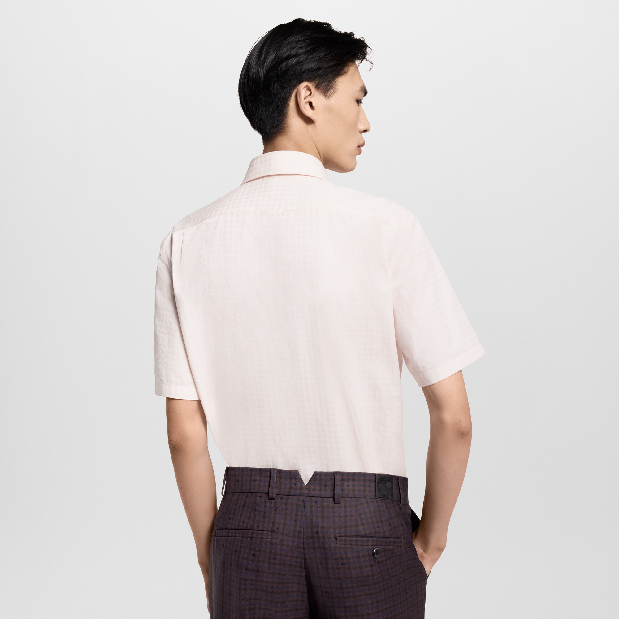 Camicia classica a maniche corte  Uomo Abbigliamento Camicie | LOUIS VUITTON (Zoom prodotto)