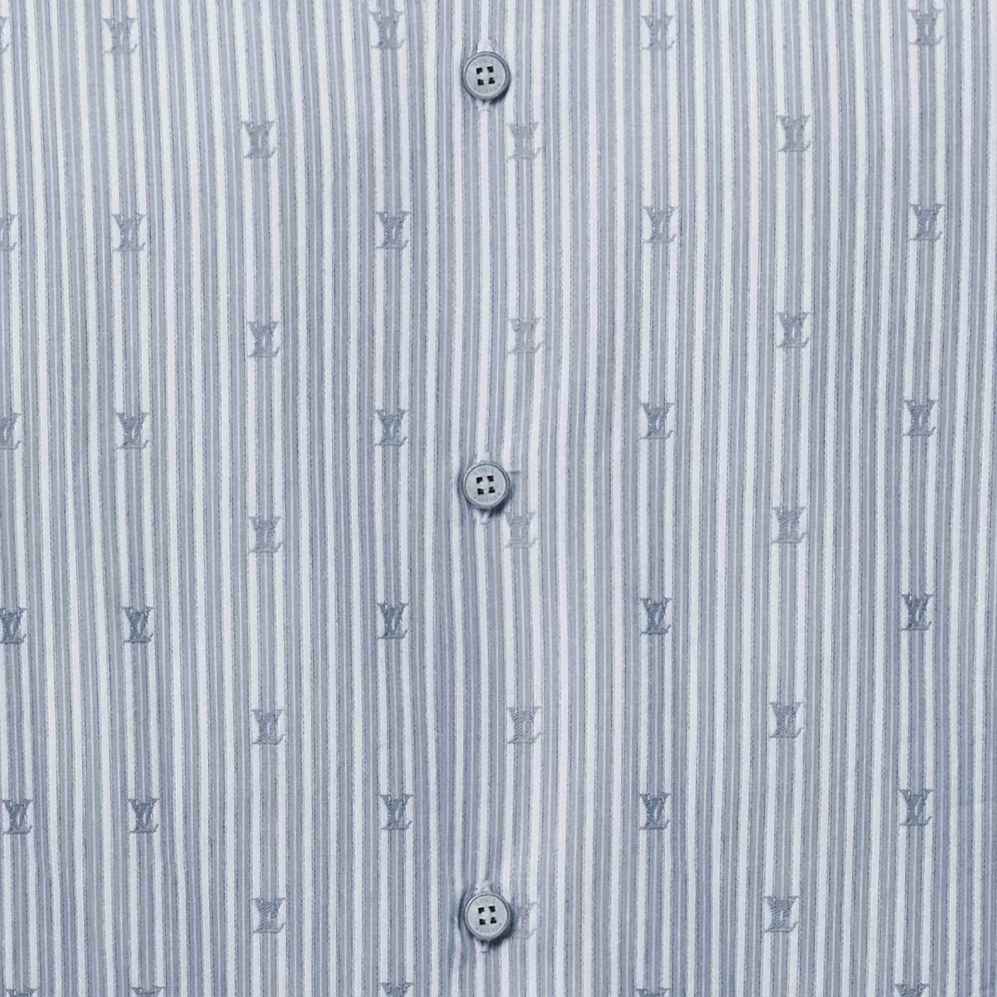 Camicia classica a maniche lunghe  Uomo Abbigliamento Camicie | LOUIS VUITTON (Zoom prodotto)