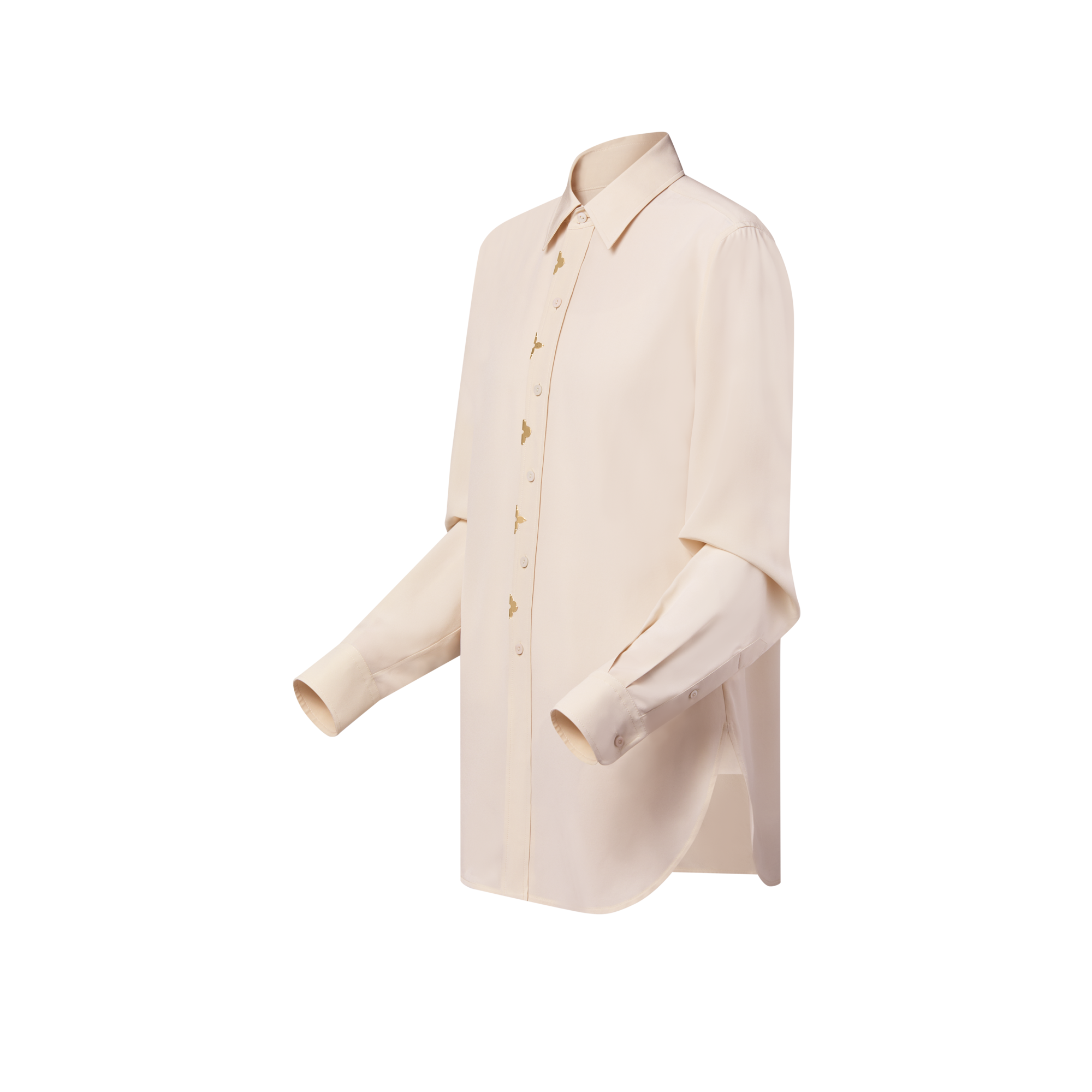 Camicia con dettagli di fiori Monogram  Donna Abbigliamento Camicie e T-Shirt | LOUIS VUITTON (Zoom prodotto)