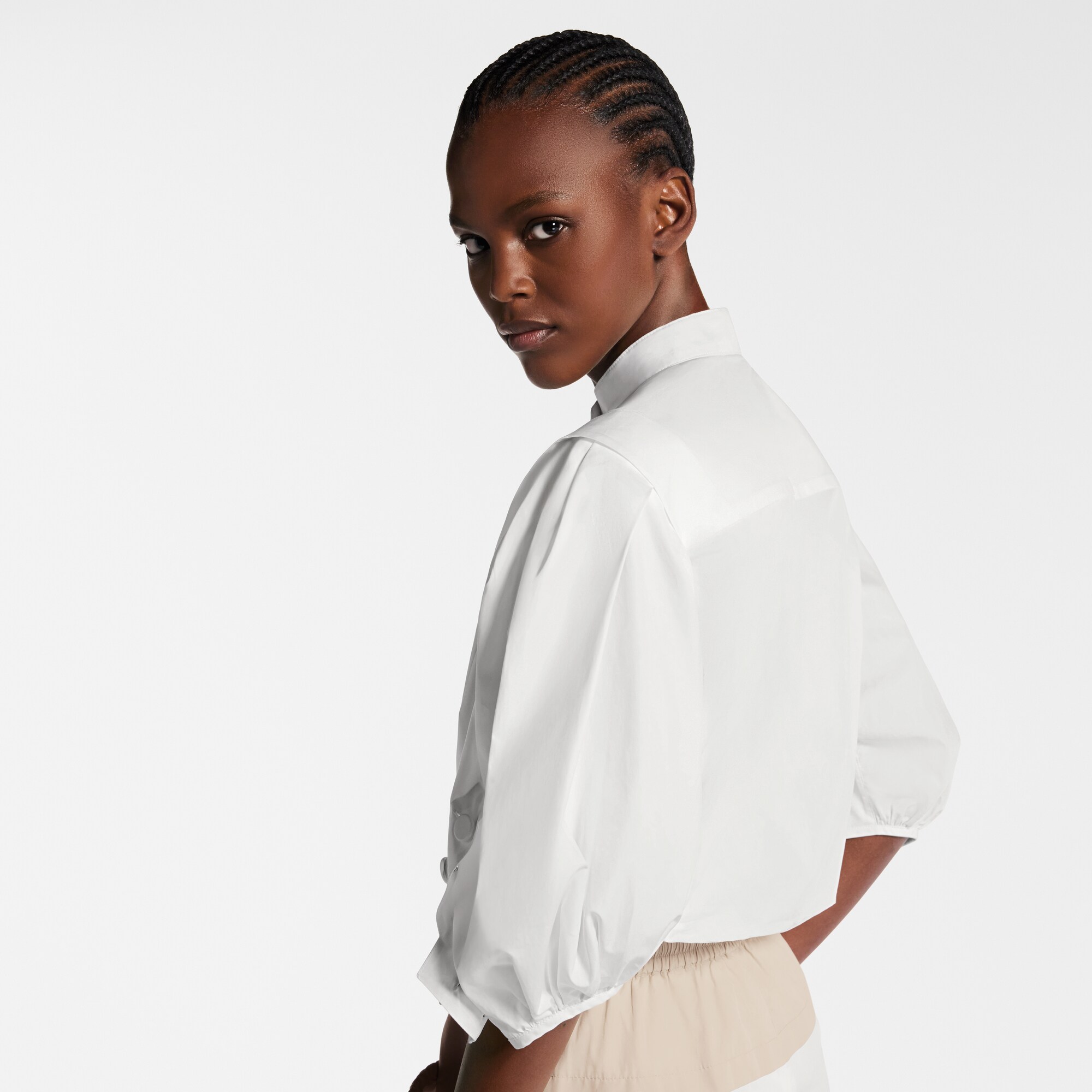 Camicia con maniche a sbuffo  Donna Abbigliamento Camicie e T-Shirt | LOUIS VUITTON (Zoom prodotto)