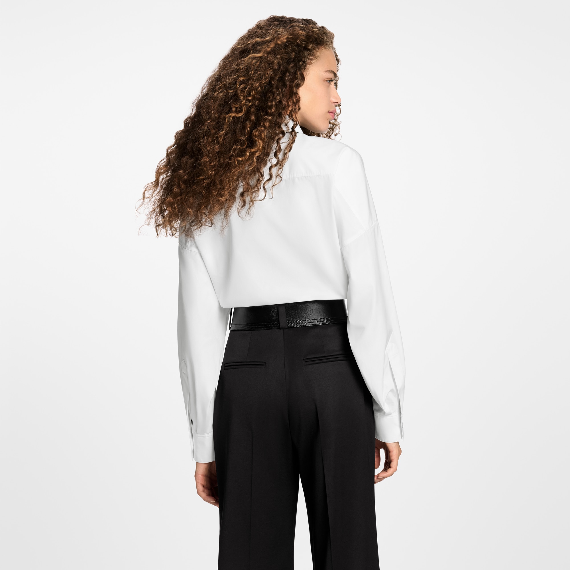 Camicia e foulard con motivo Monogram  Donna Abbigliamento Camicie e T-Shirt | LOUIS VUITTON (Zoom prodotto)