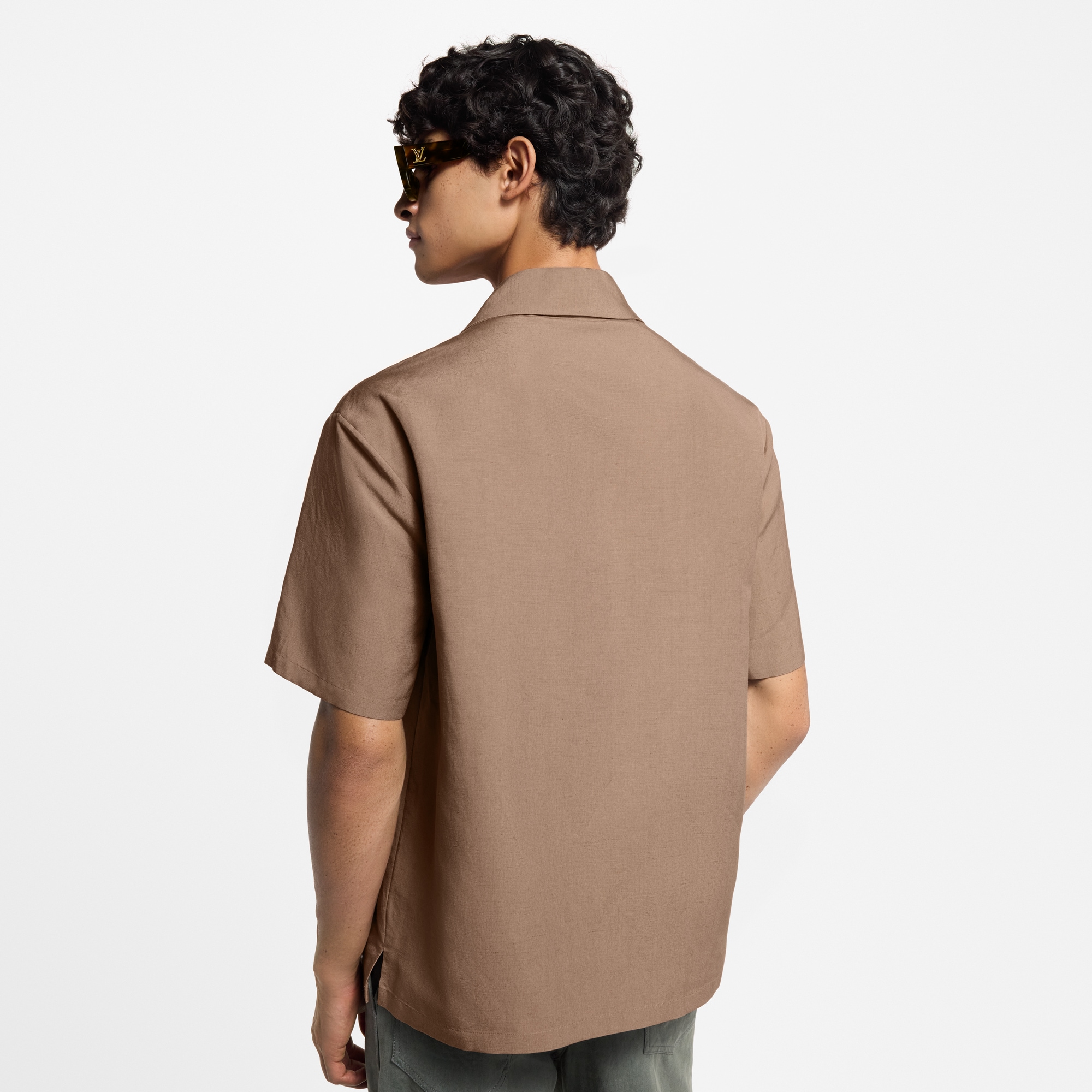 Camicia estiva con ricami  Uomo Abbigliamento Camicie | LOUIS VUITTON (Zoom prodotto)