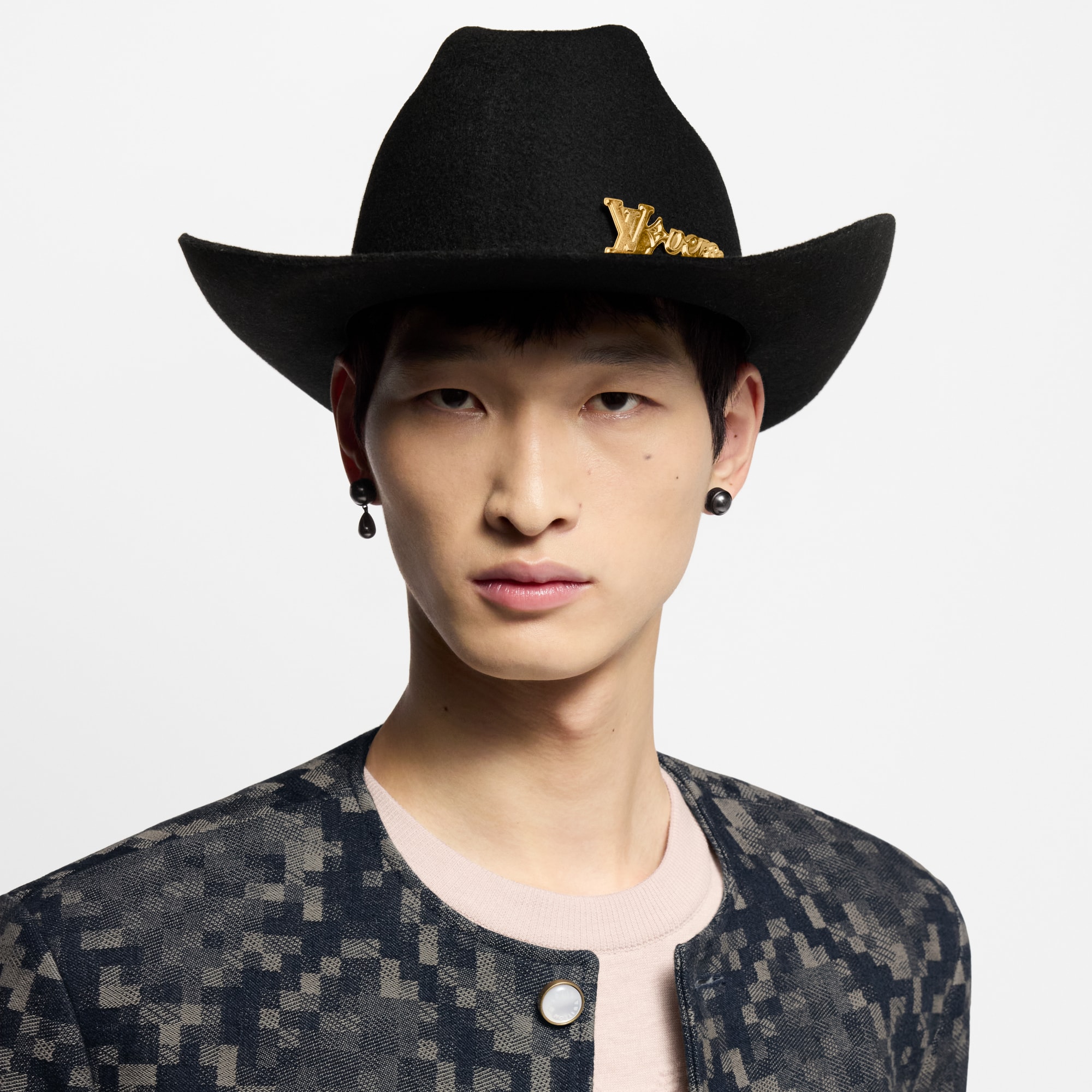 Cappello da cowboy LV Vers S00 Uomo Accessori Cappelli, Berretti e Guanti | LOUIS VUITTON (Zoom prodotto)