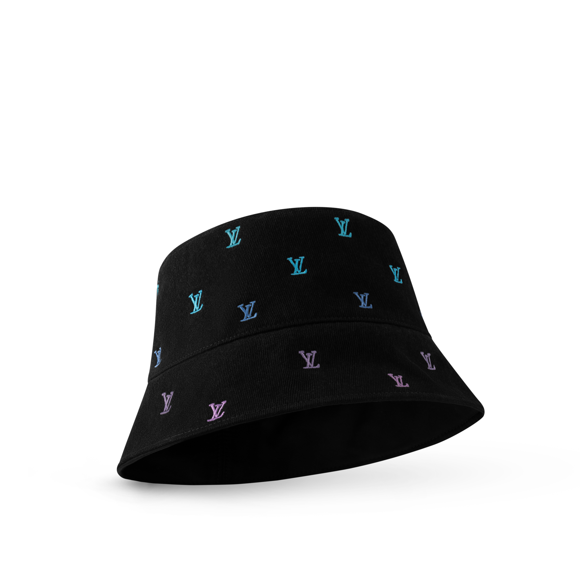 Cappello LV Blason Shading Denim Reversible S00 Uomo Accessori Cappelli, Berretti e Guanti | LOUIS VUITTON (Zoom prodotto)