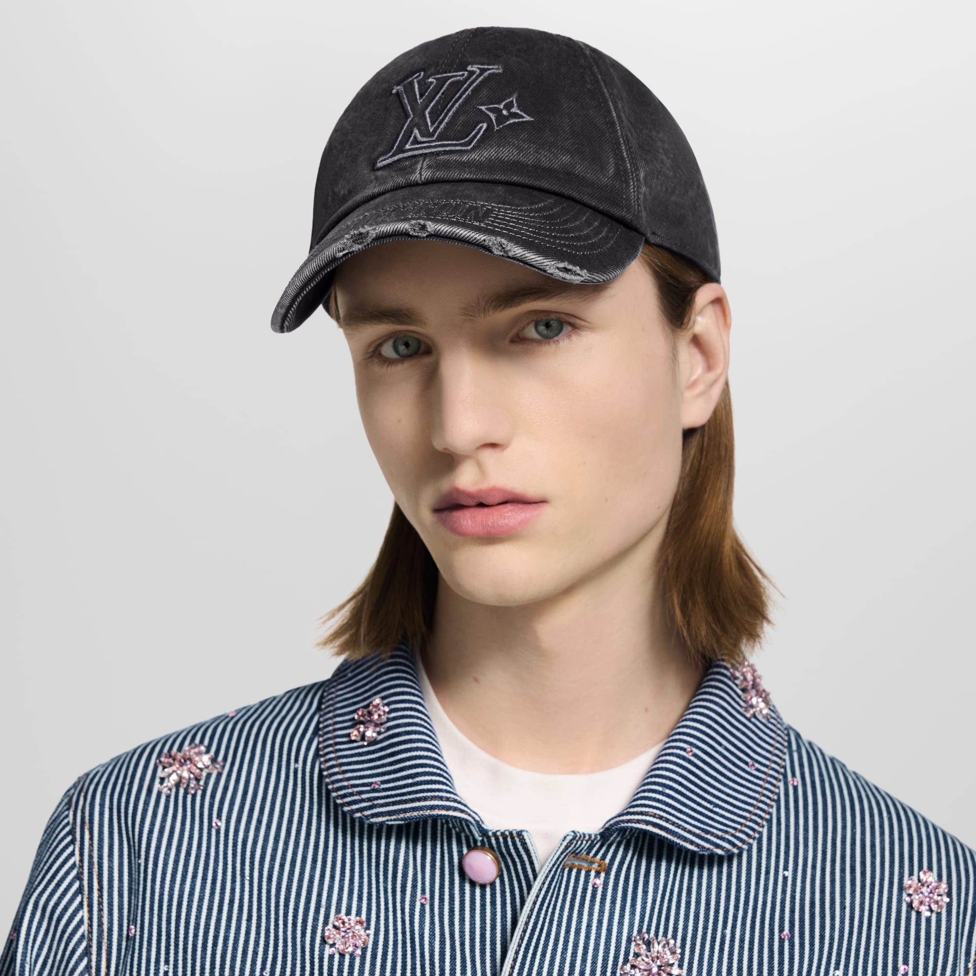 Cappello LV Denim Washed S00 Uomo Accessori Cappelli, Berretti e Guanti | LOUIS VUITTON (Zoom prodotto)