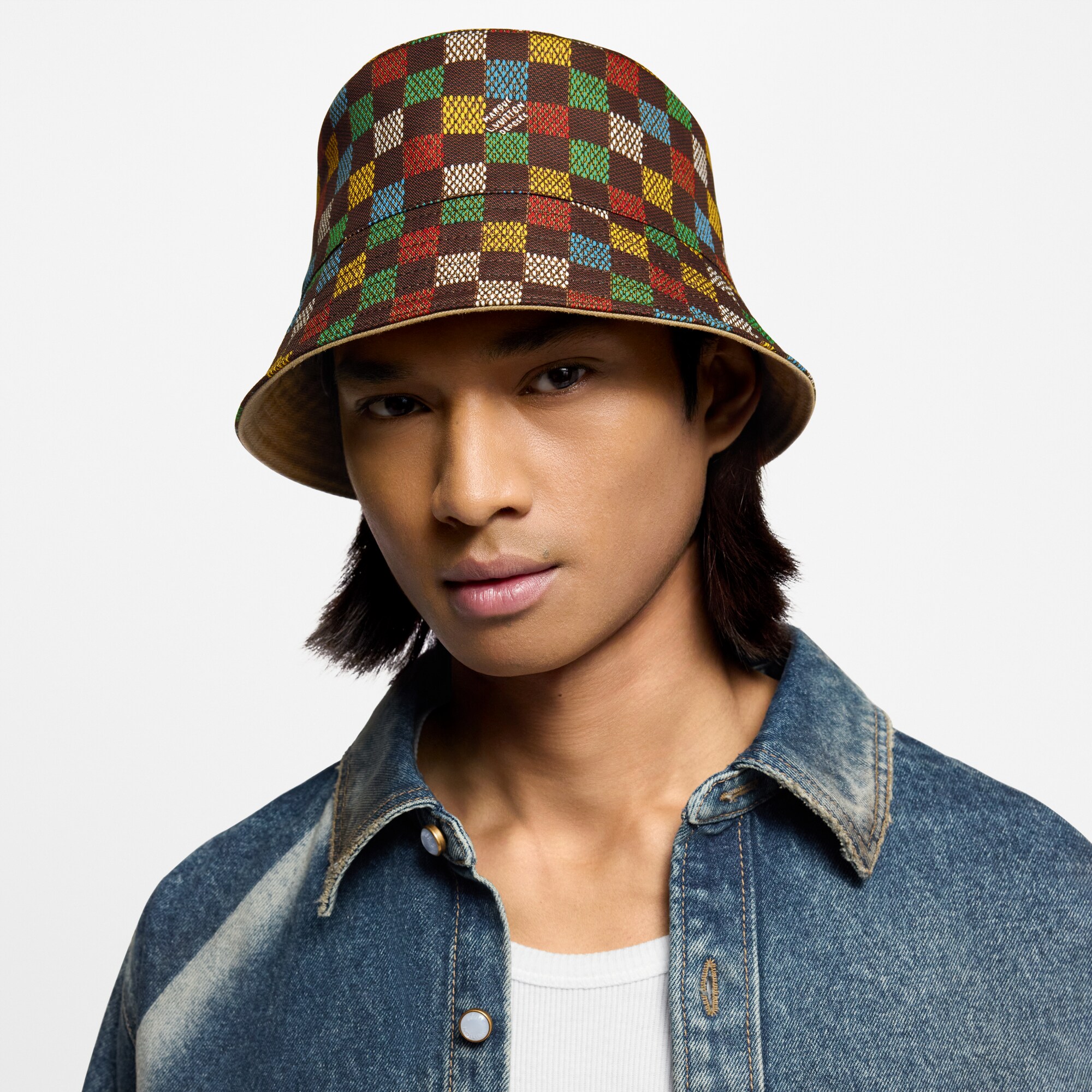 Cappello LV Vers Damier reversibile S00 Uomo Accessori Cappelli, Berretti e Guanti | LOUIS VUITTON (Zoom prodotto)