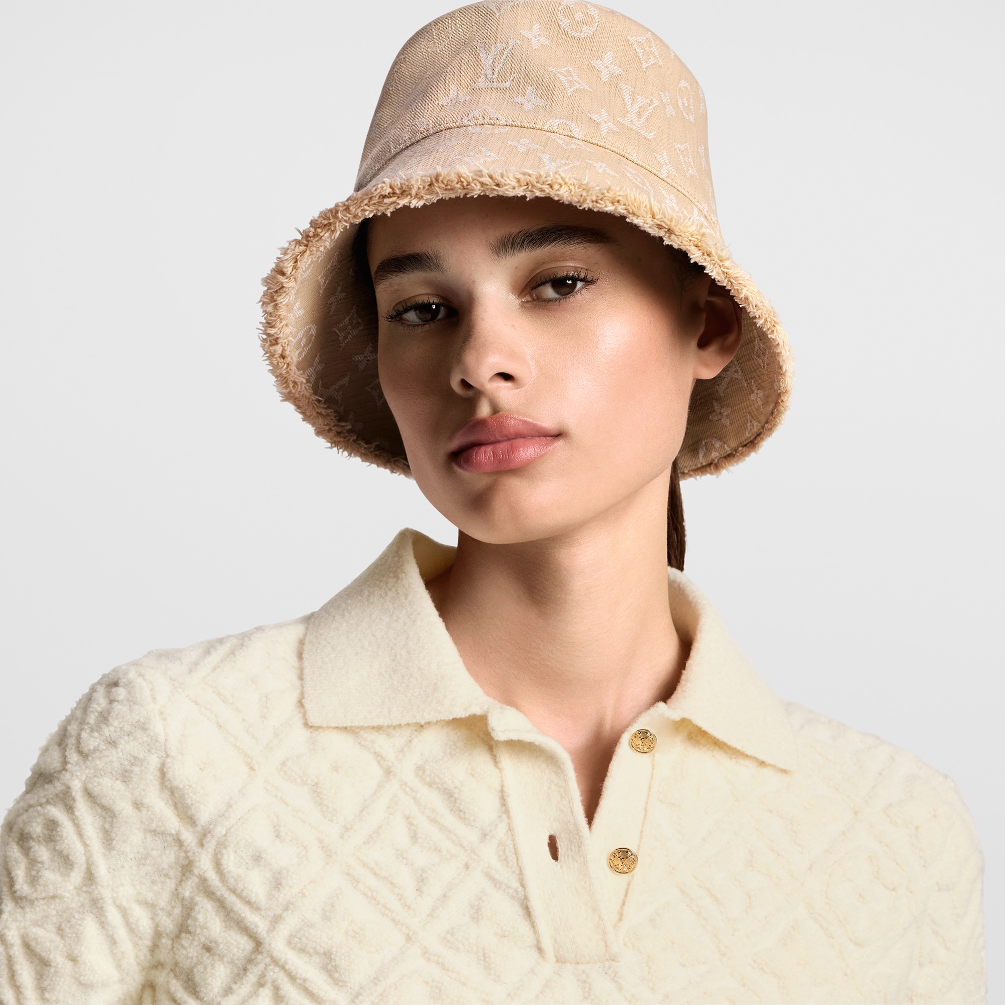 Cappello Monogram Denim S00 Donna Accessori Cappelli e Berretti | LOUIS VUITTON (Zoom prodotto)