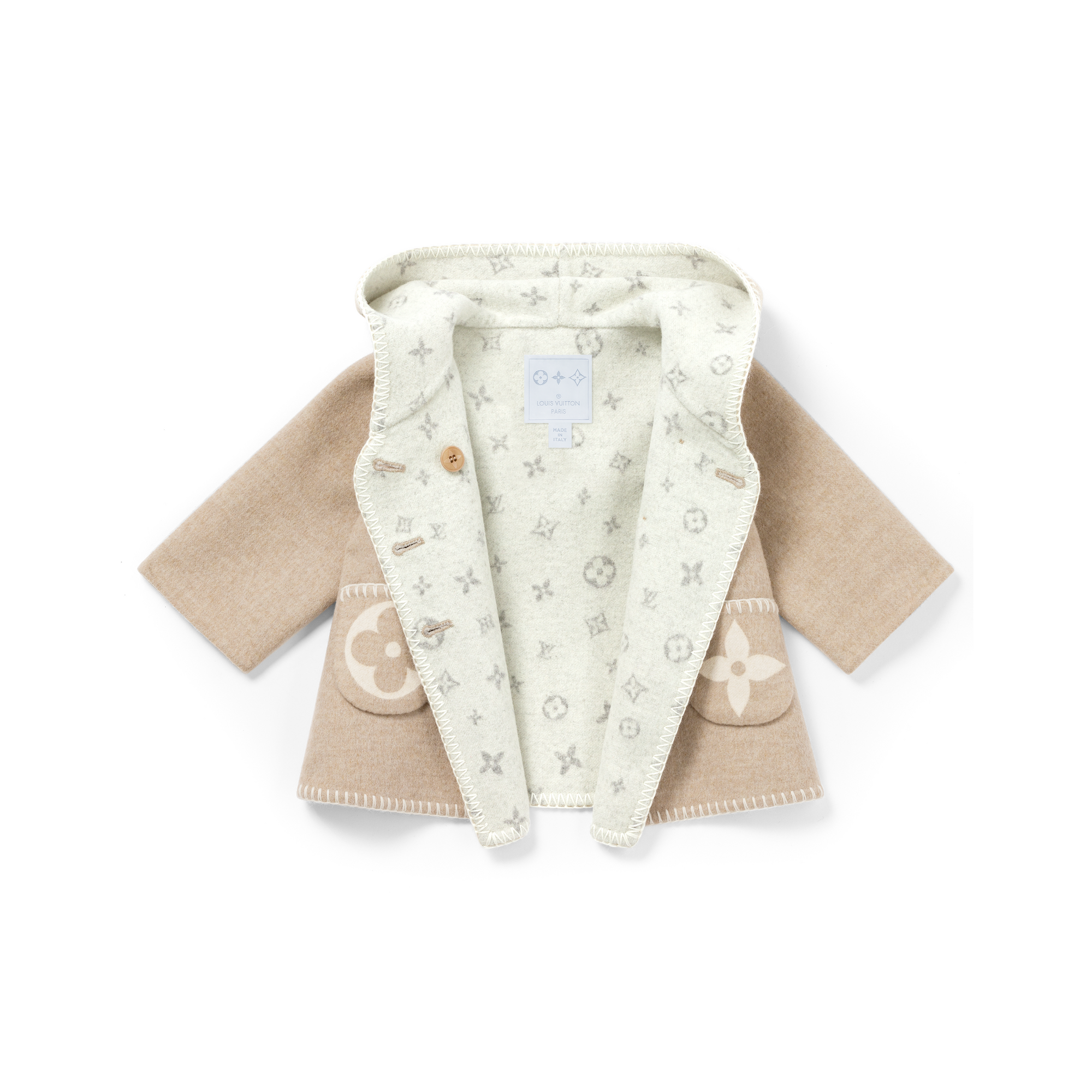 Cappottino a due tasche S00 Regali Regali per Bambini } | LOUIS VUITTON (Zoom prodotto)