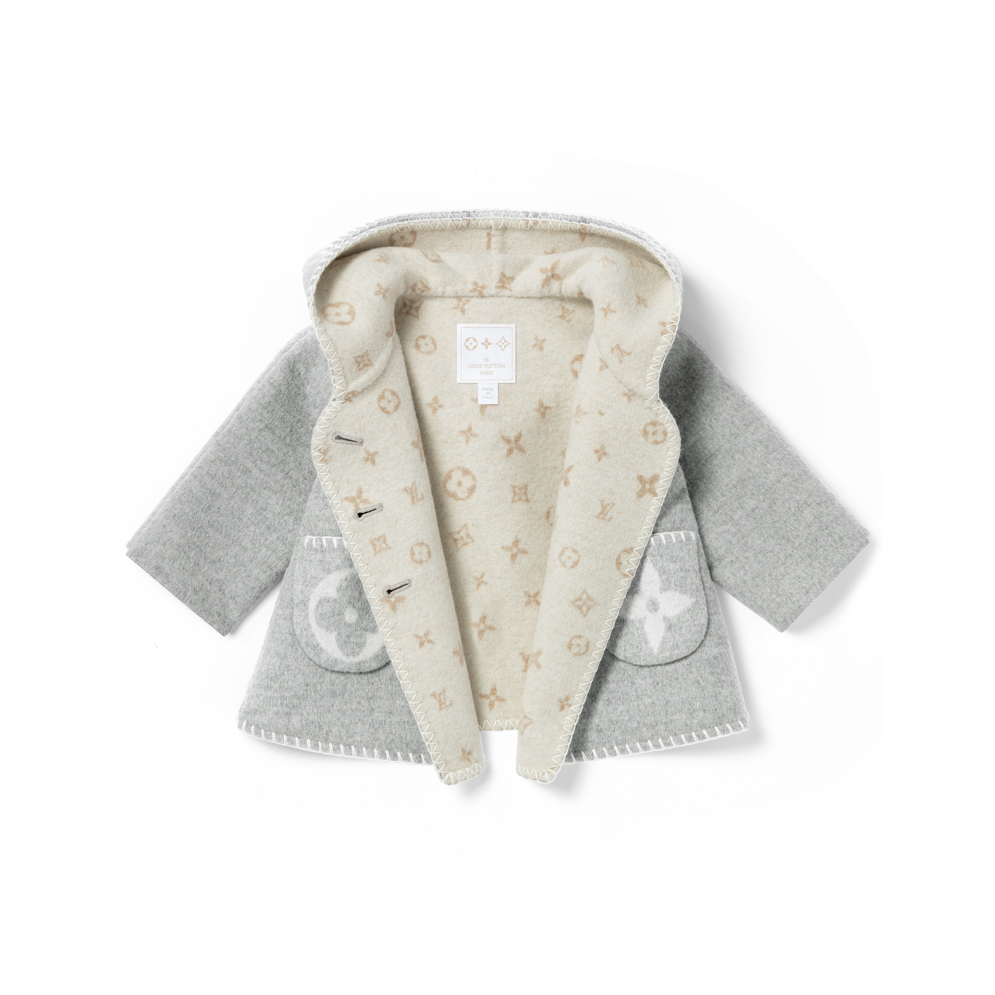 Cappottino a due tasche S00 Regali Regali per Bambini } | LOUIS VUITTON (Zoom prodotto)