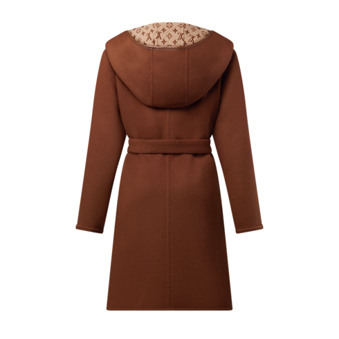 Cappotto a vestaglia con cappuccio e dettagli iconici Donna Abbigliamento Cappotti e Giacche | LOUIS VUITTON (Zoom prodotto)