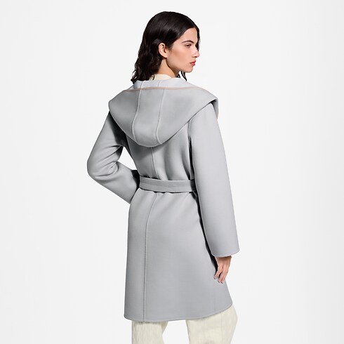 Cappotto a vestaglia con cappuccio e dettagli iconici Donna Abbigliamento Cappotti e Giacche | LOUIS VUITTON (Zoom prodotto)