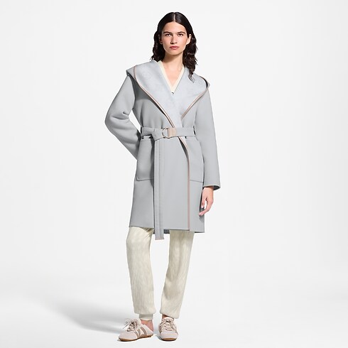 Cappotto a vestaglia con cappuccio e dettagli iconici Donna Abbigliamento Cappotti e Giacche | LOUIS VUITTON (Zoom prodotto)