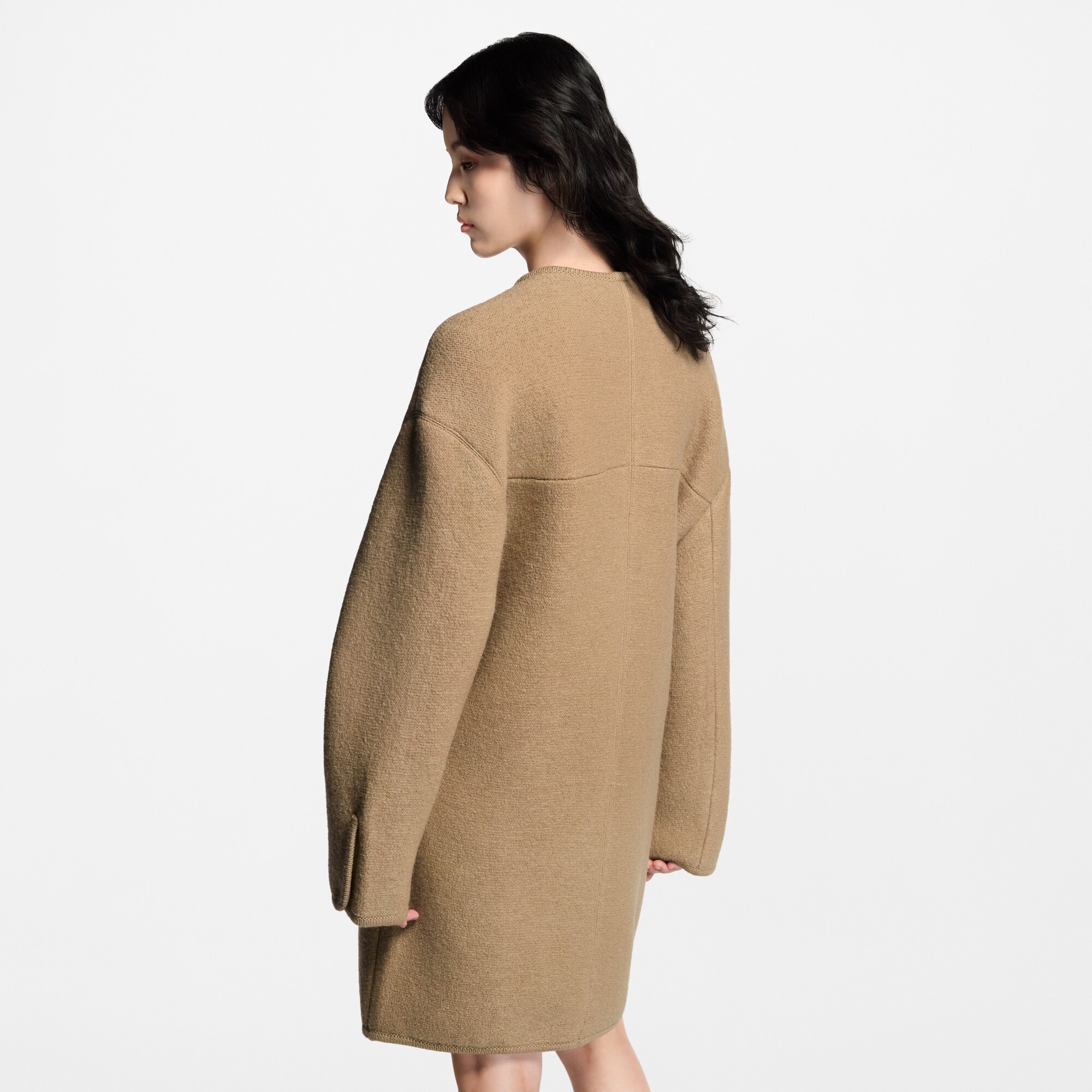 Cappotto boxy con chiusura e moschettone  Donna Abbigliamento Cappotti e Giacche | LOUIS VUITTON (Zoom prodotto)