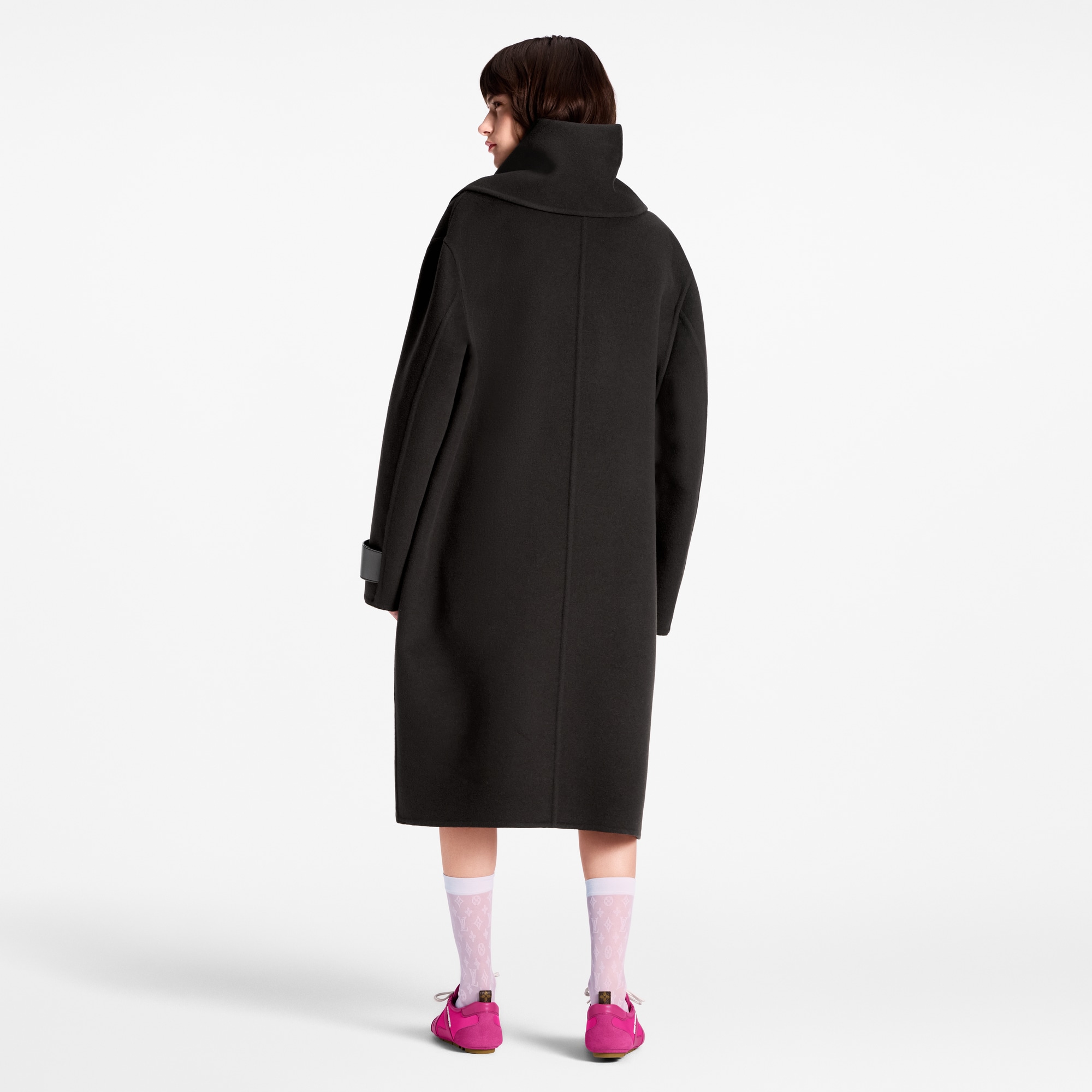 Cappotto con colletto amovibile  Donna Abbigliamento Cappotti e Giacche | LOUIS VUITTON (Zoom prodotto)