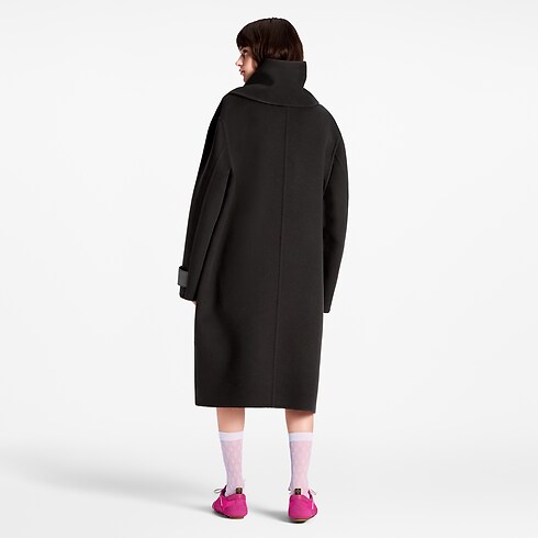 Cappotto con colletto amovibile Donna Abbigliamento Cappotti e Giacche | LOUIS VUITTON (Zoom prodotto)