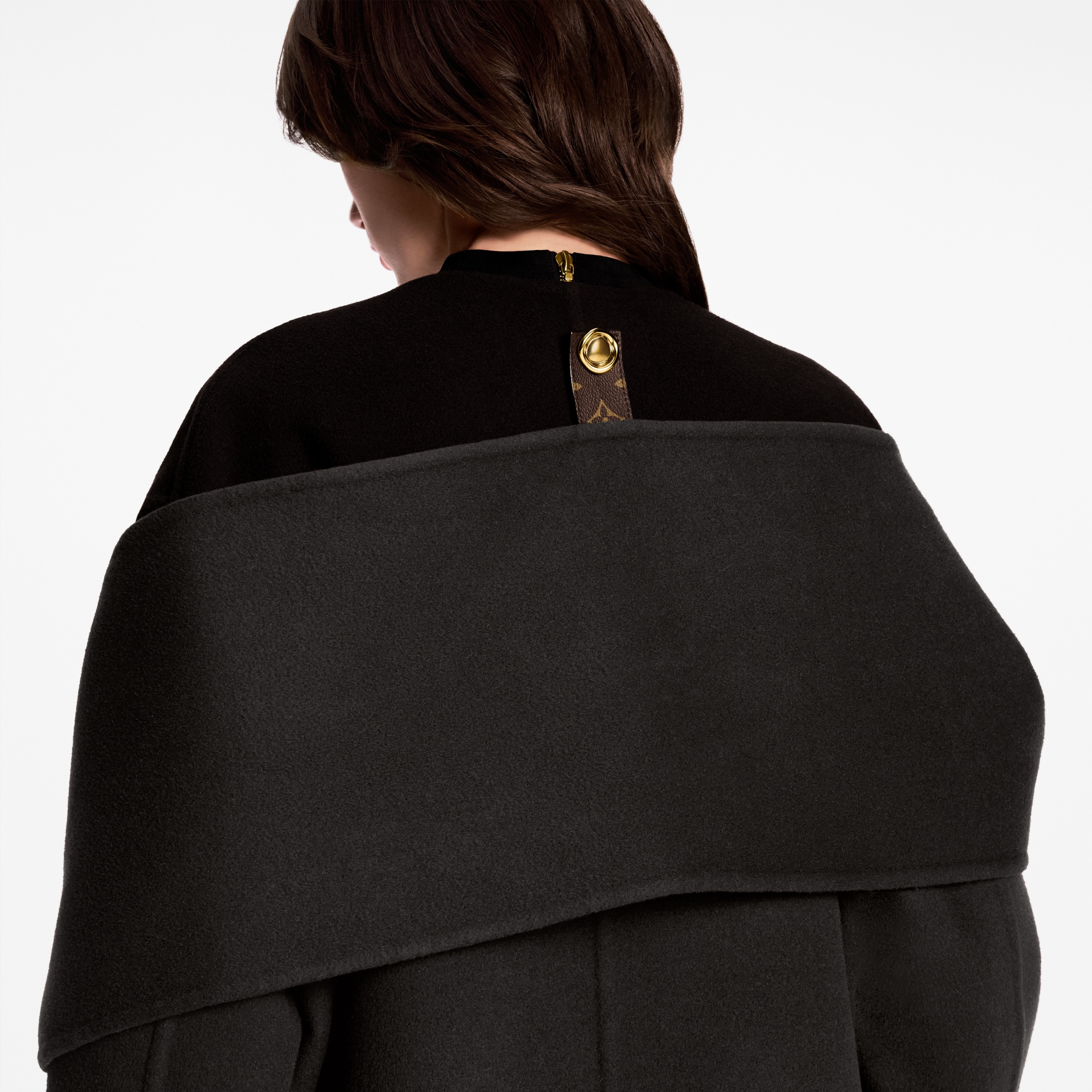 Cappotto con colletto amovibile  Donna Abbigliamento Cappotti e Giacche | LOUIS VUITTON (Zoom prodotto)