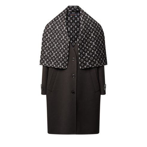 Cappotto con colletto amovibile Donna Abbigliamento Cappotti e Giacche | LOUIS VUITTON (Zoom prodotto)