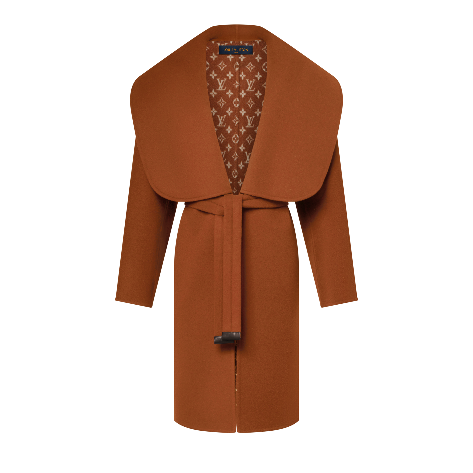 Cappotto con colletto oversize  Donna Abbigliamento Cappotti e Giacche | LOUIS VUITTON (Zoom prodotto)