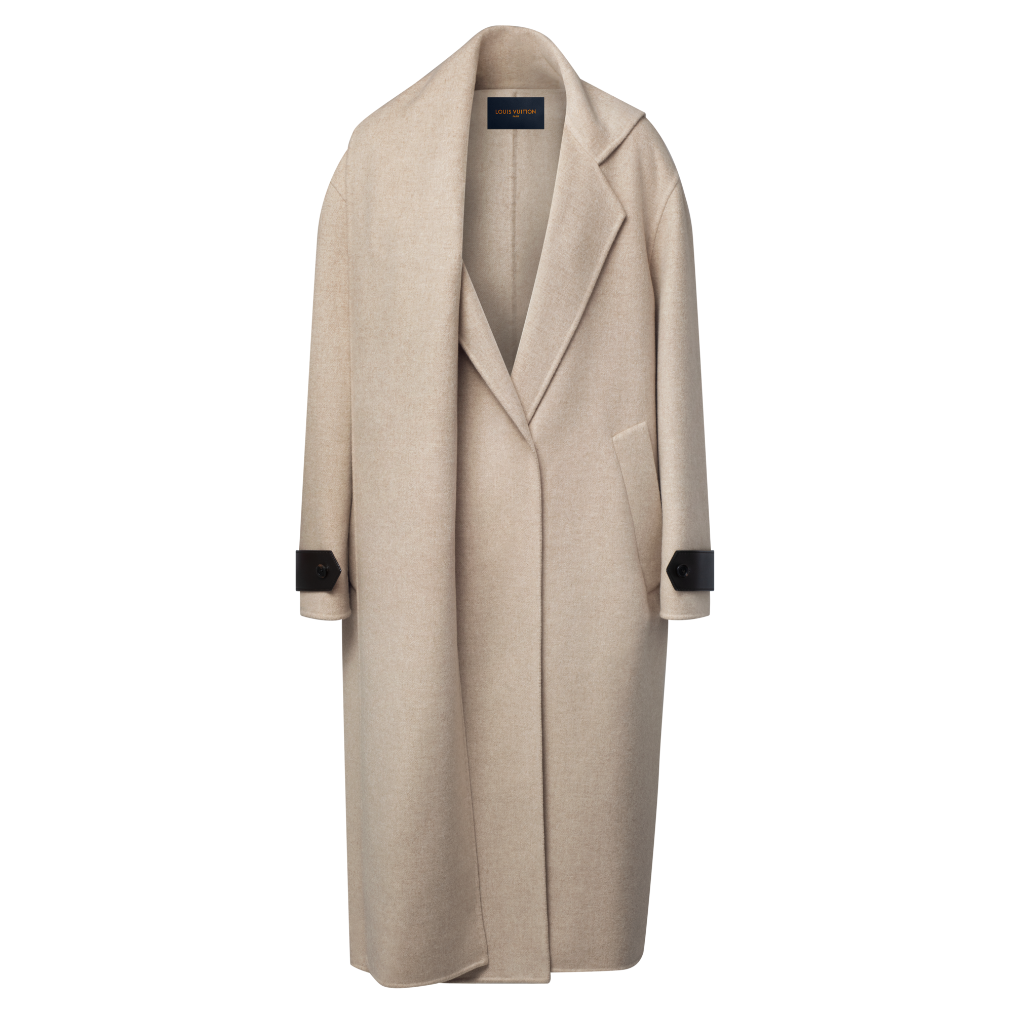 Cappotto con sciarpa integrata  Donna Abbigliamento Cappotti e Giacche | LOUIS VUITTON (Zoom prodotto)