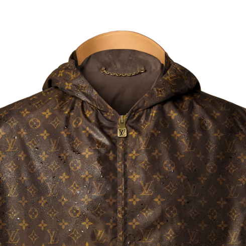 Cappotto corto in tessuto Louis Vuitton Silk Tech Uomo Abbigliamento Capispalla e Cappotti | LOUIS VUITTON