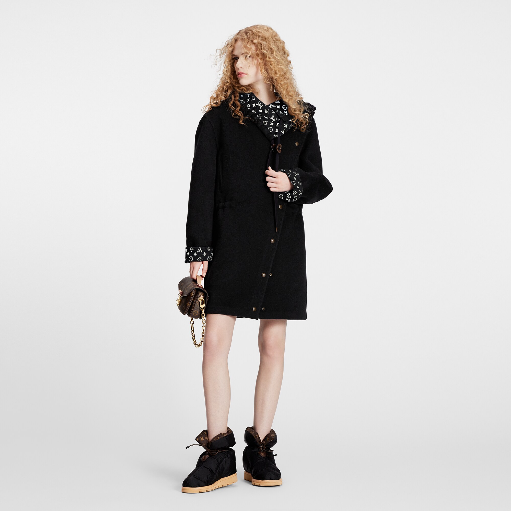 Cappotto double face asimmetrico  Uomo Discontinued Product Obs 7 | LOUIS VUITTON (Zoom prodotto)