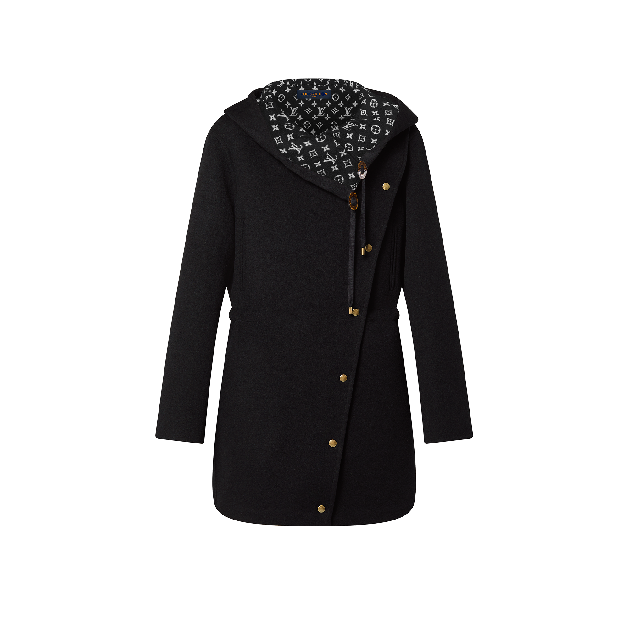 Cappotto double face asimmetrico  Uomo Discontinued Product Obs 7 | LOUIS VUITTON (Zoom prodotto)