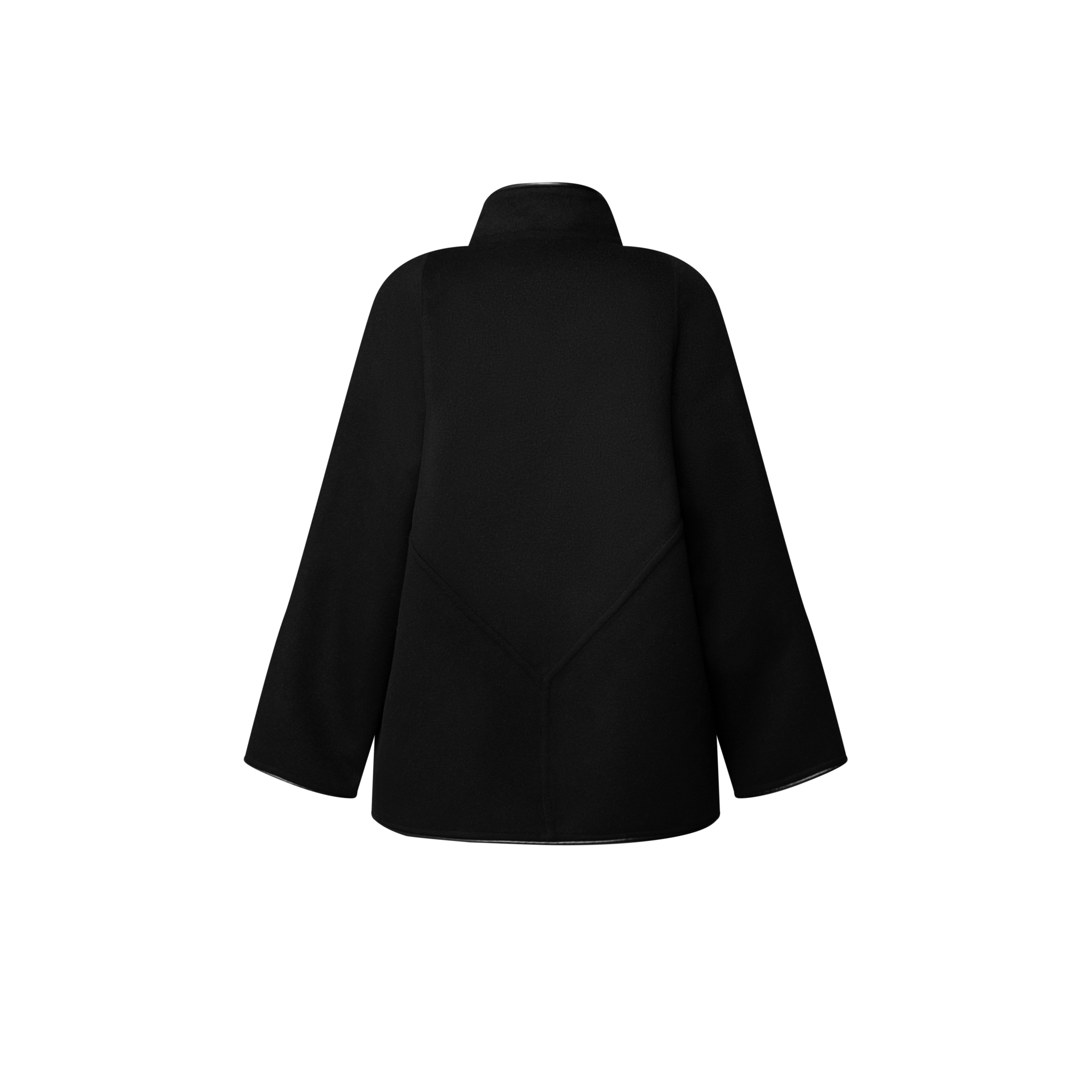 Cappotto double face con chiusura anteriore a moschettone  Donna Abbigliamento Cappotti e Giacche | LOUIS VUITTON (Zoom prodotto)