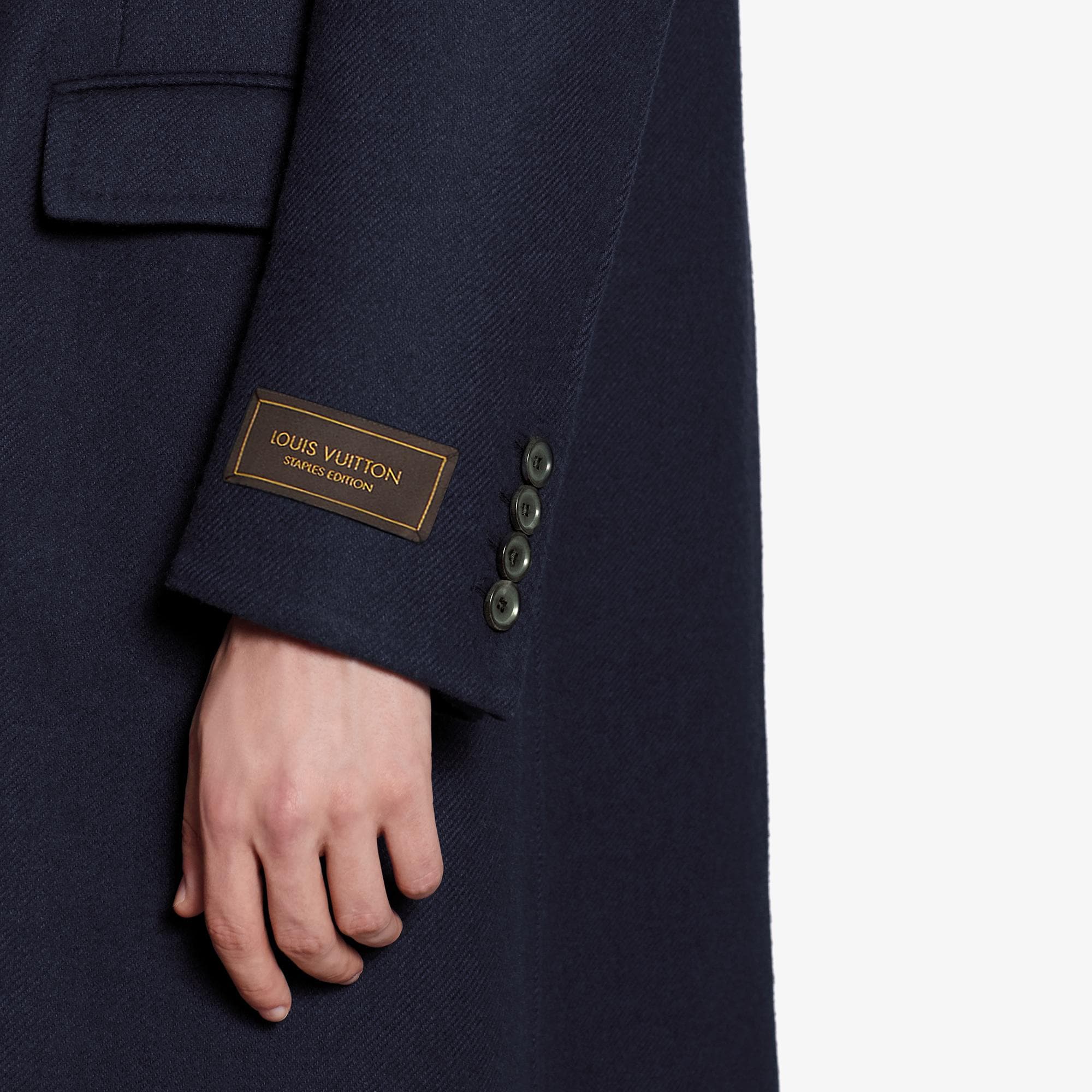 Cappotto double face con motivo Monogram  Uomo Discontinued Product Obs 12 | LOUIS VUITTON (Zoom prodotto)