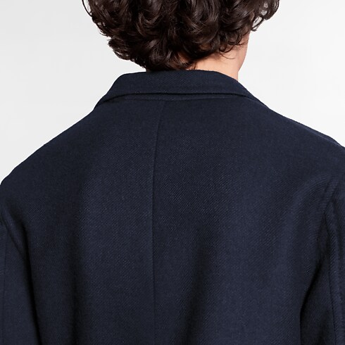 Cappotto double face con motivo Monogram Uomo Discontinued Product Obs 12 | LOUIS VUITTON (Zoom prodotto)