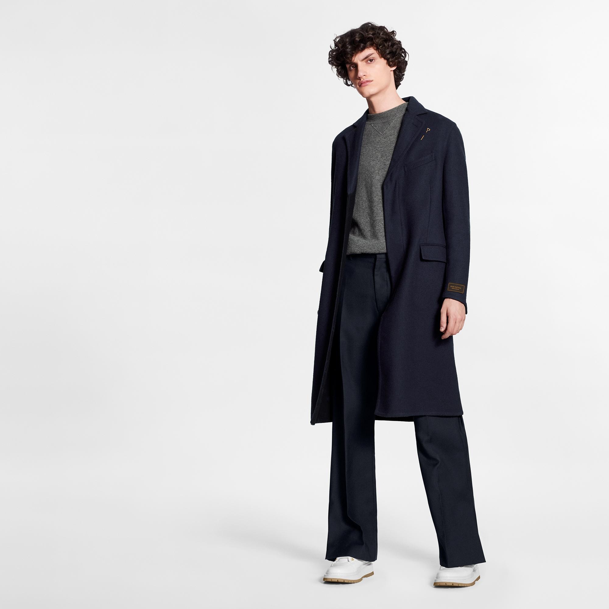Cappotto double face con motivo Monogram  Uomo Discontinued Product Obs 12 | LOUIS VUITTON (Zoom prodotto)