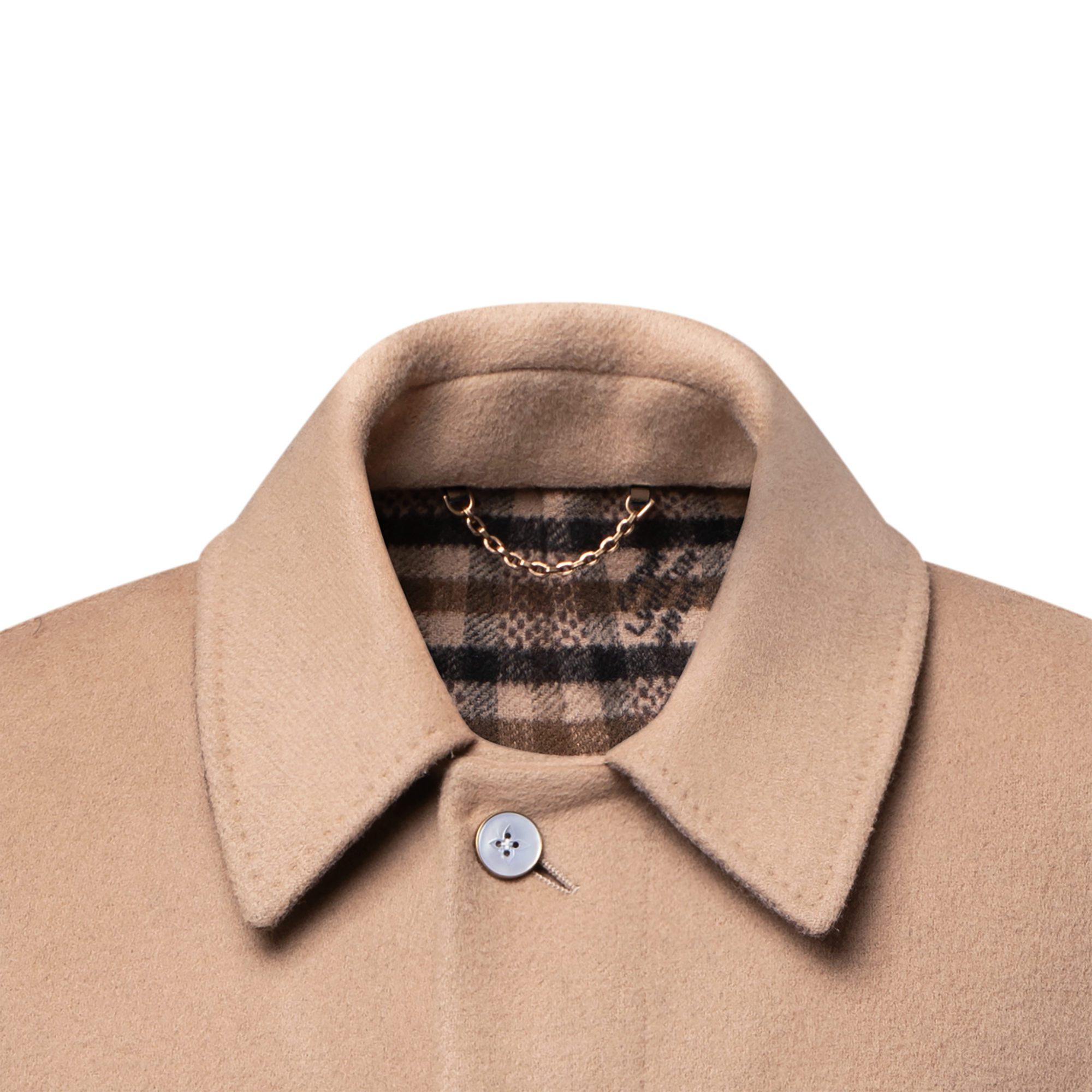 Cappotto double face con tasca con firma  Uomo Abbigliamento Capispalla e Cappotti | LOUIS VUITTON (Zoom prodotto)