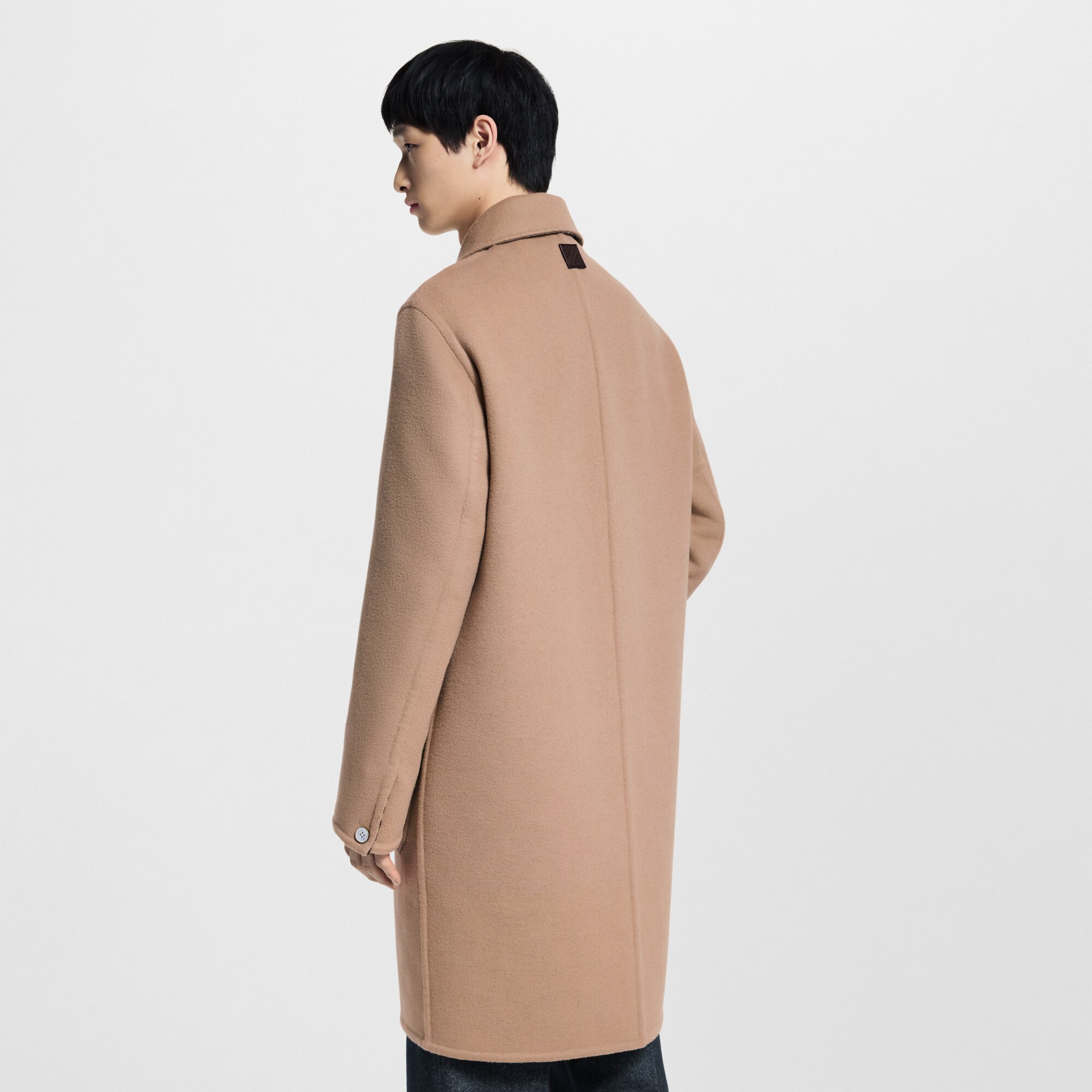 Cappotto double face con tasca con firma  Uomo Abbigliamento Capispalla e Cappotti | LOUIS VUITTON (Zoom prodotto)