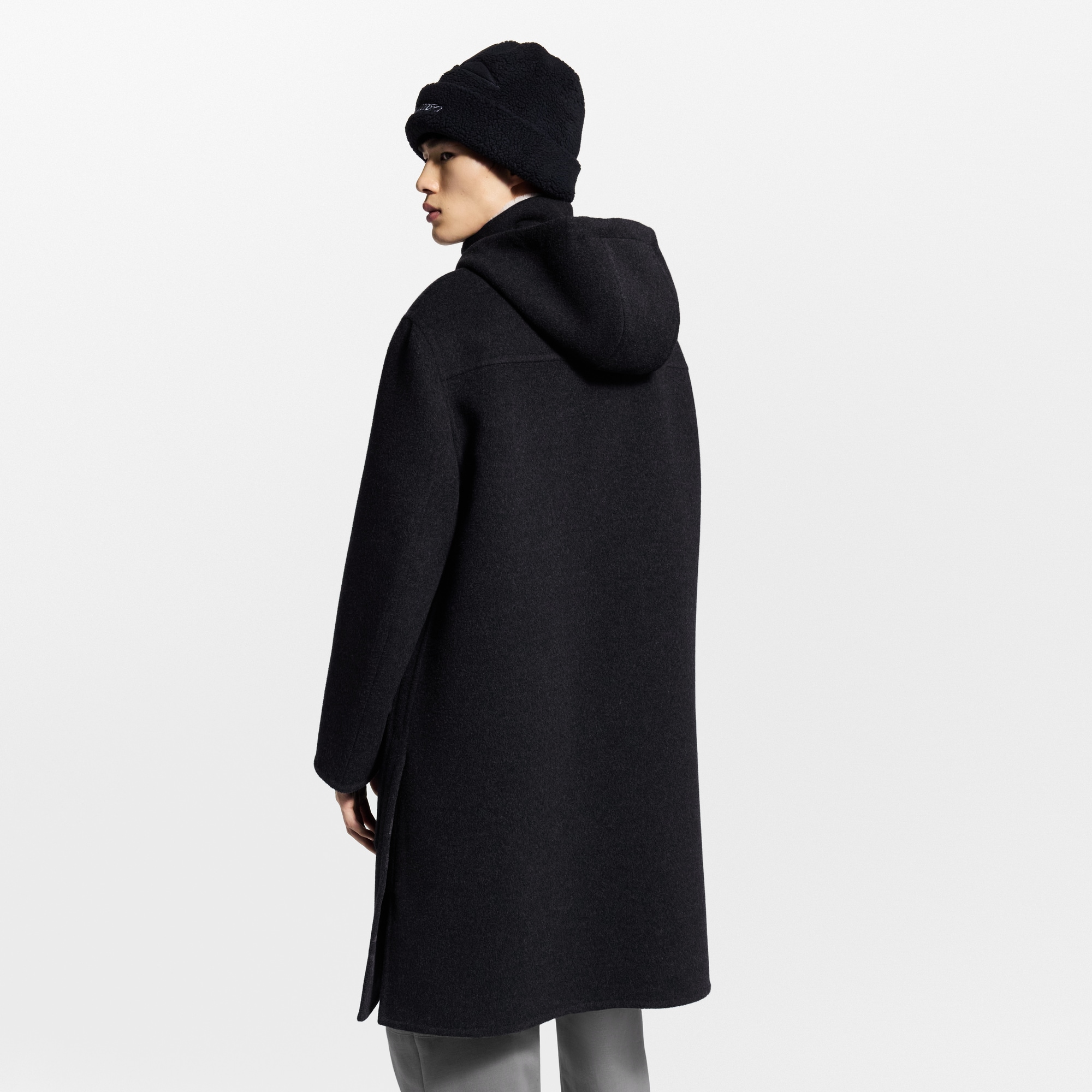 Cappotto double face in misto cachemire e seta  Uomo Abbigliamento Capispalla e Cappotti | LOUIS VUITTON (Zoom prodotto)