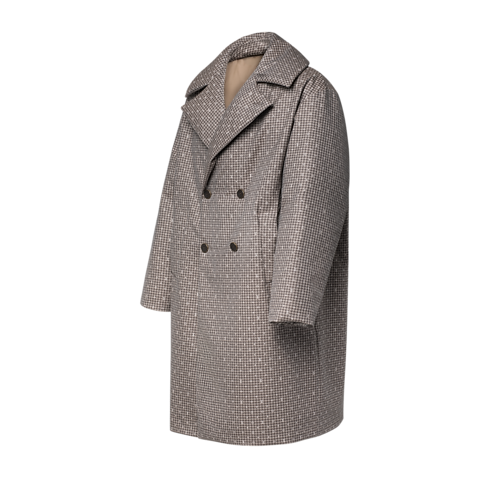 Cappotto Duvet con motivo Monogram side view