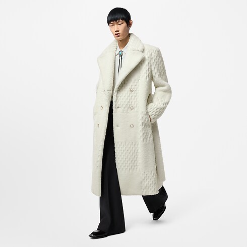 Cappotto in shearling con cintura - Realizzato su ordinazione Uomo Abbigliamento Capispalla e Cappotti | LOUIS VUITTON (Zoom prodotto)