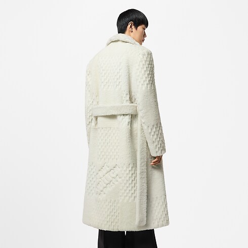Cappotto in shearling con cintura - Realizzato su ordinazione Uomo Abbigliamento Capispalla e Cappotti | LOUIS VUITTON (Zoom prodotto)