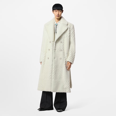 Cappotto in shearling con cintura - Realizzato su ordinazione Uomo Abbigliamento Capispalla e Cappotti | LOUIS VUITTON (Zoom prodotto)