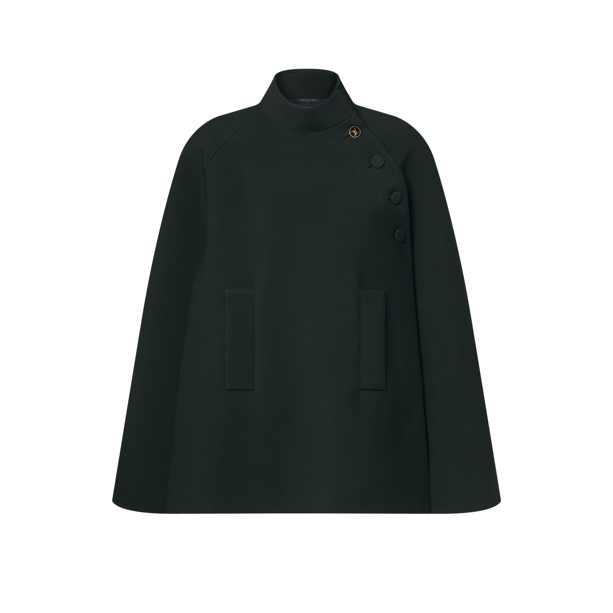 Cappotto-mantella con colletto alto  Donna Abbigliamento Cappotti e Giacche | LOUIS VUITTON (Zoom prodotto)