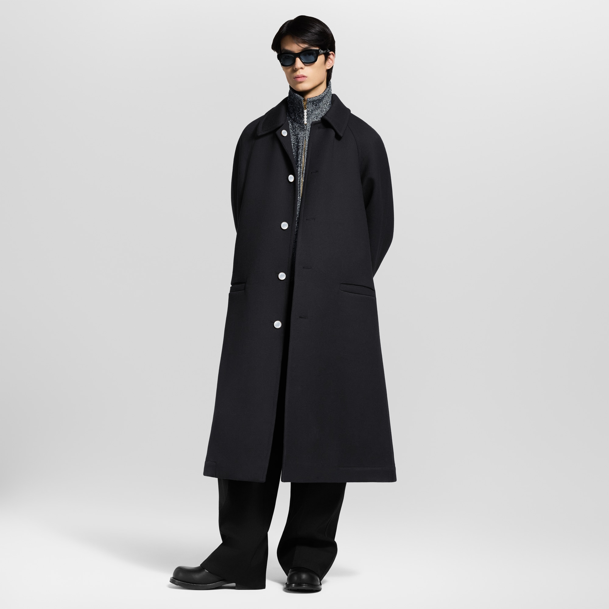 Cappotto monopetto oversize  Uomo Abbigliamento Capispalla e Cappotti | LOUIS VUITTON (Zoom prodotto)