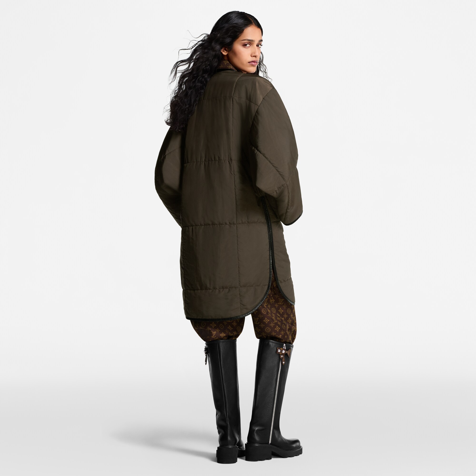 Cappotto trapuntato con dettagli  Donna Abbigliamento Cappotti e Giacche | LOUIS VUITTON (Zoom prodotto)