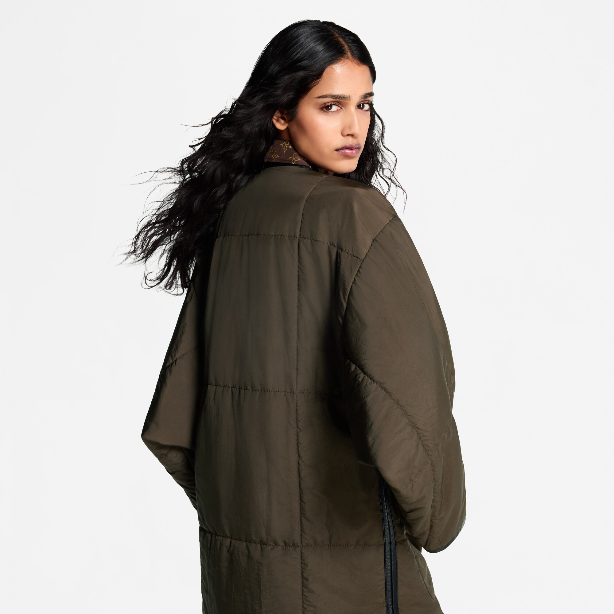 Cappotto trapuntato con dettagli  Donna Abbigliamento Cappotti e Giacche | LOUIS VUITTON (Zoom prodotto)