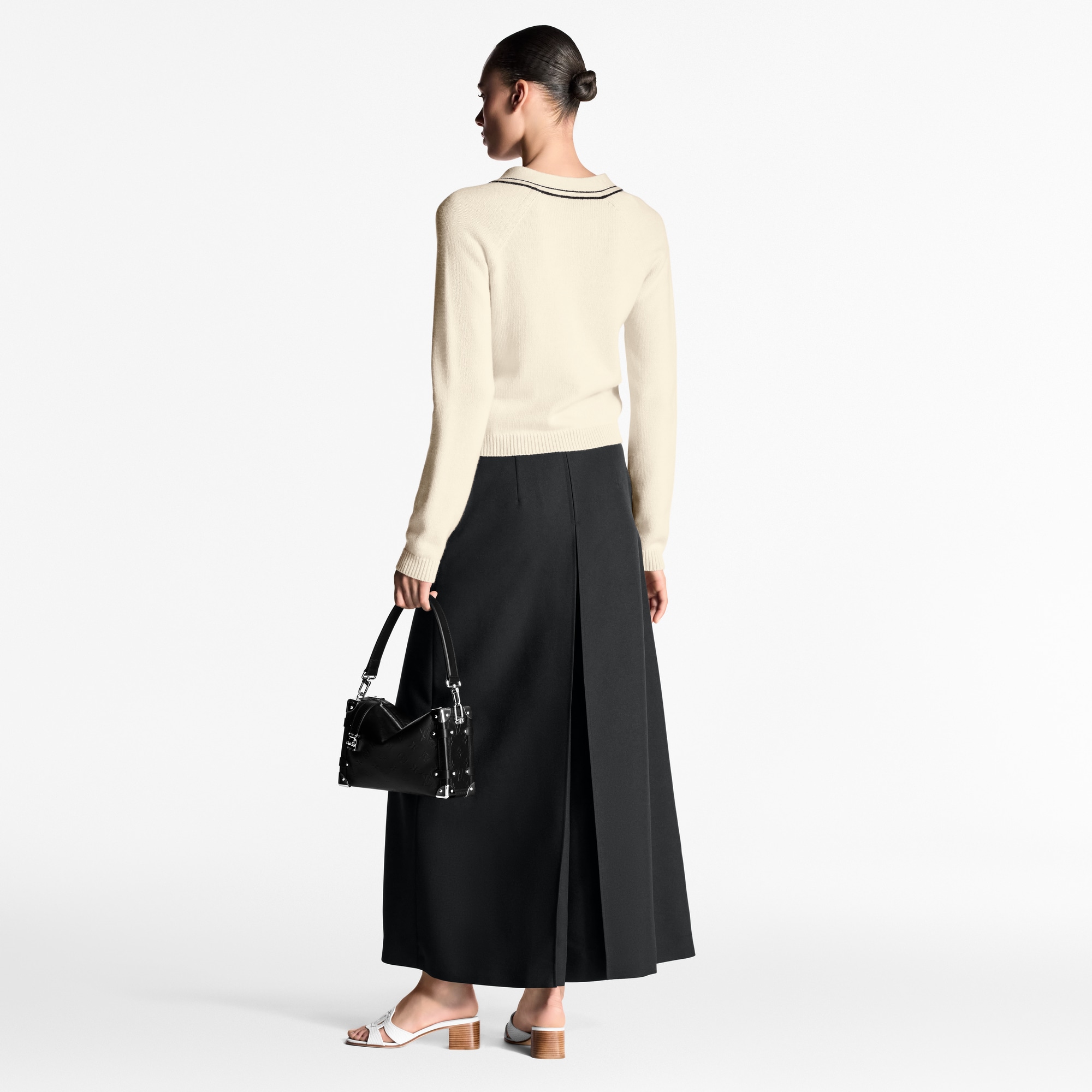 Cardigan con dettagli a righe  Donna Abbigliamento Maglieria | LOUIS VUITTON (Zoom prodotto)