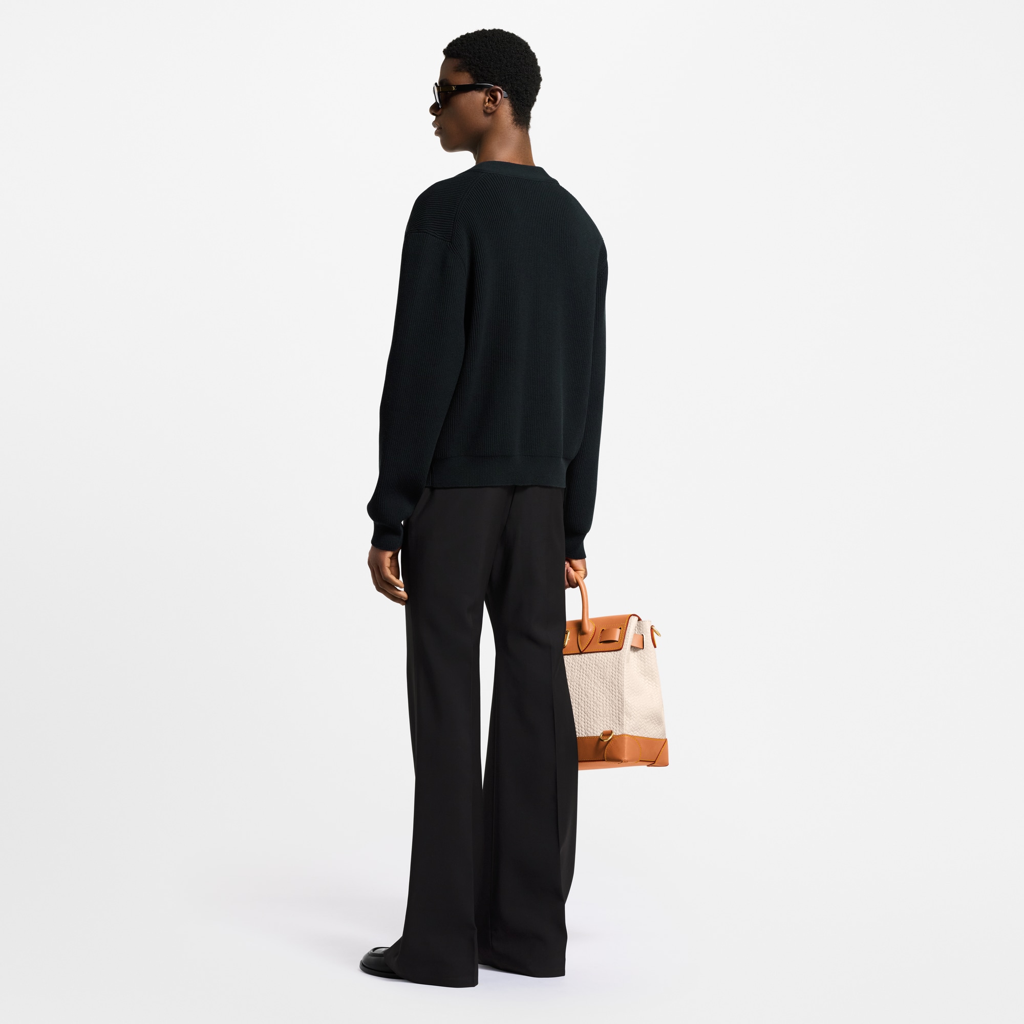 Cardigan con firme ricamate  Uomo Abbigliamento Maglieria e Felpe | LOUIS VUITTON (Zoom prodotto)