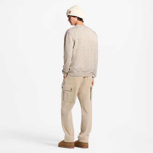 Cardigan con motivo Monogram Uomo Abbigliamento Tutti i Capi di Abbigliamento | LOUIS VUITTON (Zoom prodotto)