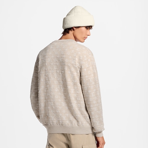 Cardigan con motivo Monogram Uomo Abbigliamento Tutti i Capi di Abbigliamento | LOUIS VUITTON (Zoom prodotto)