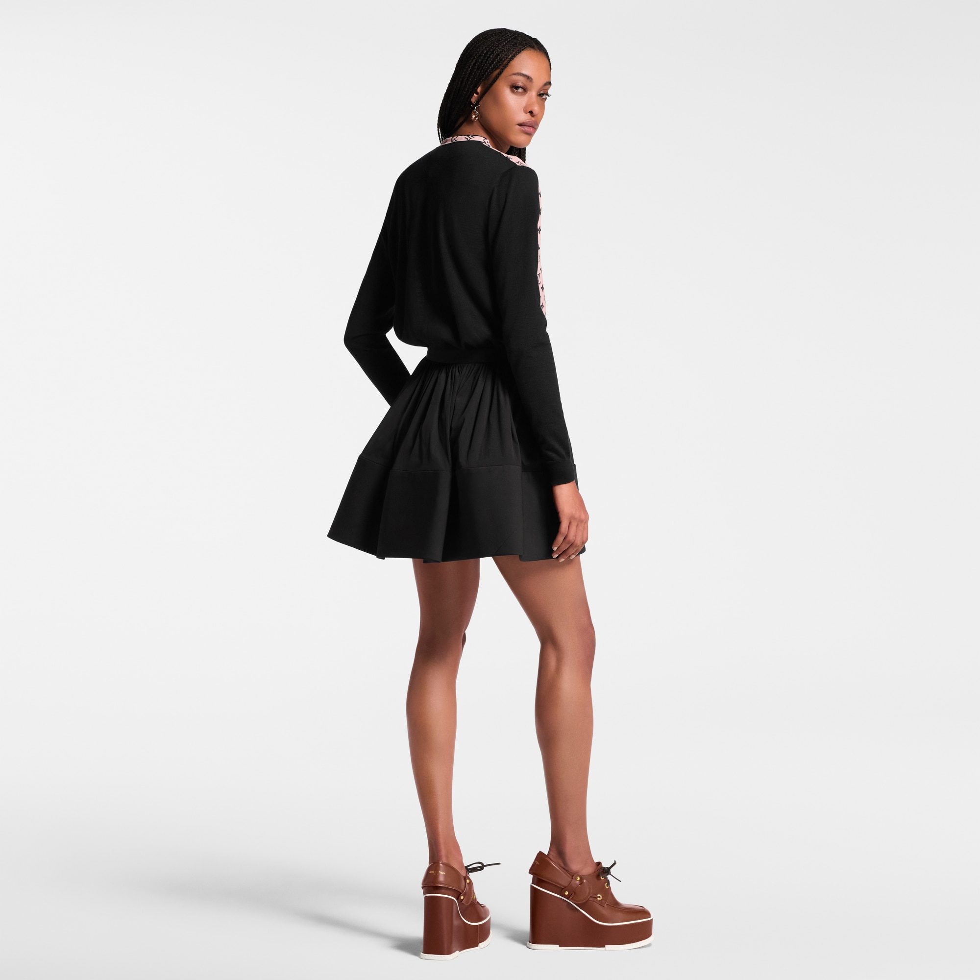 Cardigan con motivo Monogram sulla parte anteriore  Donna Abbigliamento Maglieria | LOUIS VUITTON (Zoom prodotto)