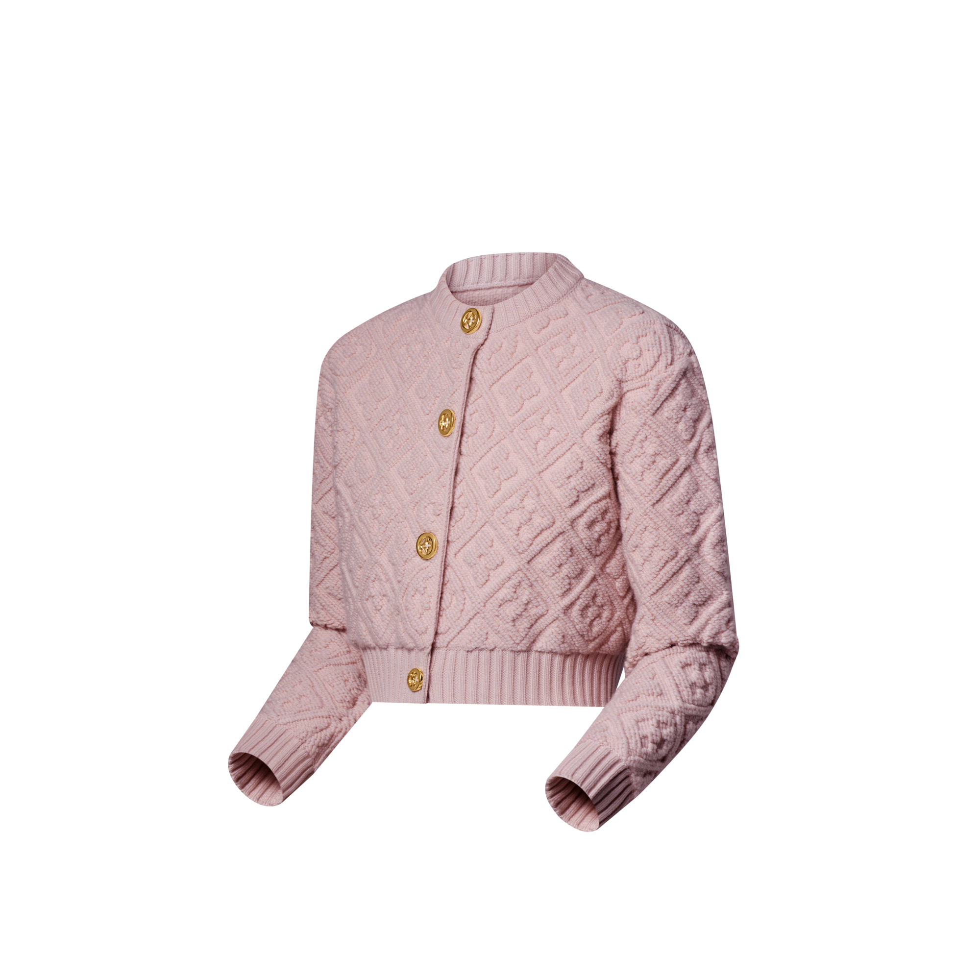 Cardigan con motivo Monogram Toweling  Donna Abbigliamento Maglieria | LOUIS VUITTON (Zoom prodotto)