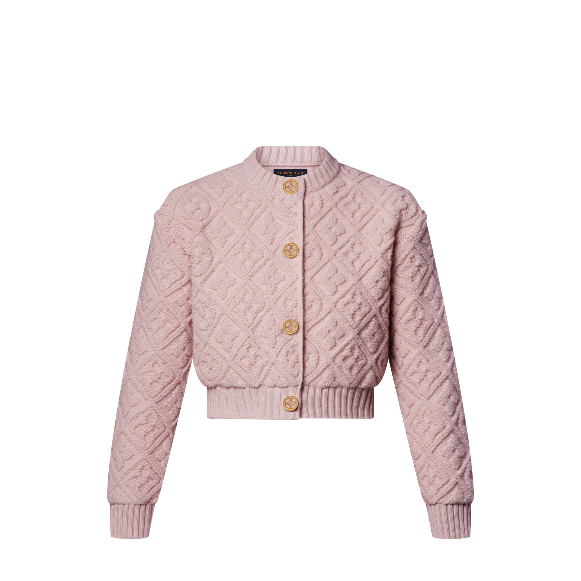 Cardigan con motivo Monogram Toweling  Donna Abbigliamento Maglieria | LOUIS VUITTON (Zoom prodotto)